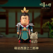 铜师傅萌说西游 潮玩艺术品 欢乐西游手欢喜小将系列 创意礼物桌面摆件 二郎神