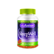 vitafusion 褪黑素安瓶助眠软糖sleepwell退黑素vf褪黑色素睡眠片美国进口
