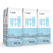 88vip:倍佳希纯牛奶脱脂牛奶200ml*6盒