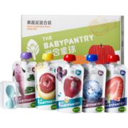 光合星球（THE BABYPANTRY）babycare婴幼儿水果泥宝宝辅食泥原装进口有机无添加礼盒100g×5袋