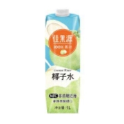 需首单礼金、PLUS会员：Goodfarmer 佳农 佳果源 100%椰子水 1 L*5瓶