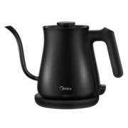 美的（Midea）电水壶热水壶手冲壶咖啡壶茶艺壶电热水壶不锈钢防烫开水壶烧水壶净甜自动智能断电07E301