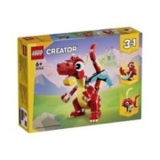 LEGO 乐高 创意3合1系列 31145红色小飞龙 积木玩具拼搭春节礼物