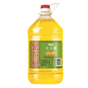 京东百亿补贴：金龙鱼 食用油  精选大豆油5L