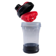 DECATHLON 迪卡侬 摇摇杯 CROPR 黑红 500ml