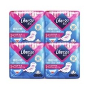 京东PLUS：薇尔 Libresse 舒适V感极薄棉柔日用卫生巾 24cm*10片*4包（买2送得宝抽纸2提）