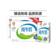 yili 伊利 纯牛奶250ml*16盒整箱营养早餐学生家庭甄选牧场