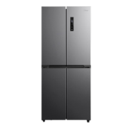 美的（Midea）61厘米超薄407升双开门四开门十字对开门冰箱 超薄可嵌入大容量电冰箱 双变频一级能效 以旧换新 BCD-407WSPZM(E)