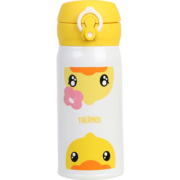 膳魔师（THERMOS） 进口保温杯壶男女水杯子小容量车载弹盖杯 JNL-350-BDYWH 小黄鸭 350ml