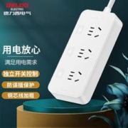 有券的上：DELIXI 德力西 分控开关插排 1m