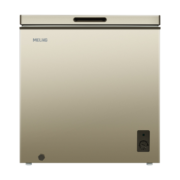 美菱（MeiLing）141升减霜家用单温冰柜冷藏冷冻转换小冷柜小冰箱一级节能省电顶开门BC/BD-141DT金色以旧换新
