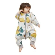 babycare 新生儿抑菌纱布分腿睡袋