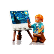 LEGO 乐高 【自营】LEGO乐高积木粉丝收藏梵高星月夜21333礼物艺术画拼装