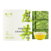 陈一凡 龙井茶 茶叶绿茶2023新茶春茶 便携小方片礼盒装30g