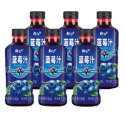 趣小谗蓝莓汁 复合果汁饮料整箱 310ml*6瓶