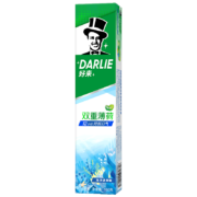 plus会员、需首购:DARLIE 好来(原黑人)双重薄荷 (海洋调清新) 160g 牙膏 防蛀 清新口气