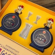 浏阳河 收藏版1935 53度酱香型白酒500mL*2瓶礼盒装 带分酒器*1+酒杯*2