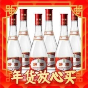 年货先到家：汾酒 红盖玻汾 清香型白酒 42度 475ml*6瓶 整箱装 非原箱发货