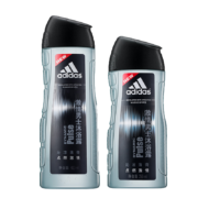 京东百亿补贴:阿迪达斯（adidas）男士香波沐浴露双瓶  薄荷激情400+250ml