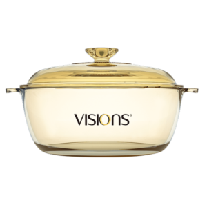 康宁visions21l汤锅玻璃锅炖锅煮锅锅身可进烤箱微波炉洗碗机21l晶莹