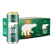 BearBeer 豪铂熊 IPA啤酒 500ml*24听 整箱装 德国原装进口