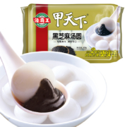 PLUS会员：海霸王 甲天下 经典黑芝麻香糯汤圆 600g 30粒 *10件