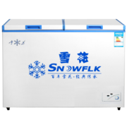京东百亿补贴：SNOWBEER 雪花 SNOWFLK）冰柜 319升双温区款