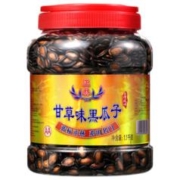 正林 年货甘草味黑瓜子 1.1kg/桶
