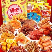 盐津铺子 零食大礼包整箱 70包