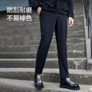 某东京造 谍影战术裤男 户外西裤 修饰腿型 运动休闲长裤子 黑色