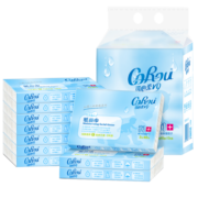 可心柔 （V9 COROU）乳霜纸婴儿柔纸巾新生宝宝适用抽纸面巾纸3层40抽3包