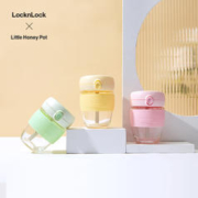 LOCK&LOCK LLG968 玻璃杯 400ml 绿色