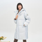 BOSIDENG 波司登 连帽印花男女同款羽绒服