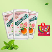 DOUBLEMINT 绿箭 弹立方无糖口香糖 玫瑰乌龙茶味