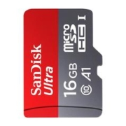 SanDisk 闪迪 16g/32g/64g/128g手机高速内存卡micro SD卡存储卡 行车记录仪 TF卡监控卡 官方标配，内存卡一张 16GB