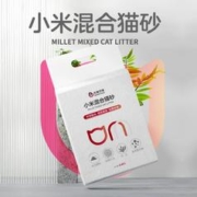 乐普贝宠可冲厕所混合小米猫砂2.4kg