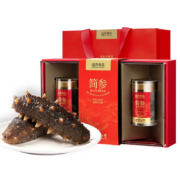 京东百亿补贴：同仁堂（TRT） 大连淡干海参辽参净制90g35-45只简参干货礼盒