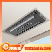 宝宝杆独立且杀菌：邦先生 M36 电动晾衣架【子母晾晒+超薄隐藏机身+45°仰角晾晒】