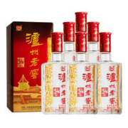 88VIP会员：泸州老窖 六年窖头曲500ml*6整箱+会唱歌的小酒150ml*6礼盒白酒