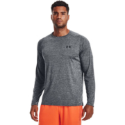 安德玛（UNDERARMOUR）Tech男子训练运动长袖T恤1328496 灰色012 L