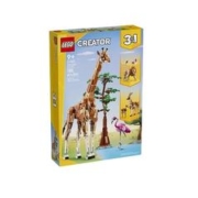 LEGO 乐高 3合1系列31150野生动物长颈鹿玩具积木儿童男女孩拼装