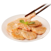 玖嘉久海苔虾饼320g香煎空气炸锅食材鲜虾仁烧烤麻辣烫速食菜海x捞专供