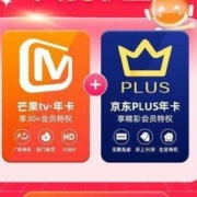 芒果TV会员12个月年卡+京东Plus年卡
