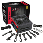 鑫谷（Segotep）GP750W ATX3.0黑金全模组电源（日系主电容/原生PCIE5.0/80plus金牌/台式电脑主机箱电源）