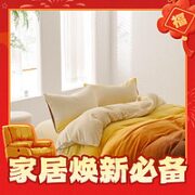 AIDLI 晚霞 A类加厚牛奶绒四件套 200*230cm