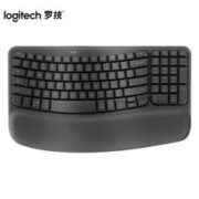 罗技（logitech） Wave Keys人体工学键盘 黑色