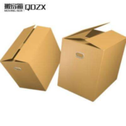 需首单、学生会员：QDZX 搬家纸箱有扣手 60*40*50（两个装）