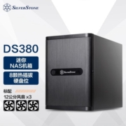 银昕（SilverStone）DS380 Nas多硬盘位机箱(支持ITX主板/3.5"热插拔硬盘/多存储/安全锁)