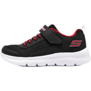 SKECHERS斯凯奇童鞋儿童运动鞋新款减震软底男女童小白鞋跑步鞋303601L 男款/黑色/红色/蓝色/BKRB 38码