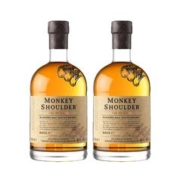 88VIP会员：格兰菲迪 Monkey shoulder三只猴子调配麦芽苏格兰威士忌500ml×2瓶调酒